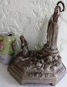 Gorgeous Huge Old Antique Music Box Lourdes France