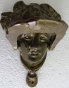 Gorgeous Antique Door Knocker Rustic Greek Lady Go