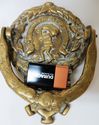 Gorgeous Huge Antique Ornate Figural Door Knocker 