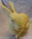 Fantastic Folk Art RABBIT Bunny Ceramic Pottery Sc