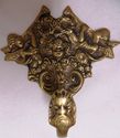 Romantic Antique Angel Face Brass Hook Hanger Coat