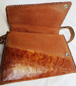 Unique Vintage Purse Hand Bag Genuine Baby Alligat