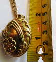 Gorgeous Vintage Necklace Pendant Locket Gold Tone