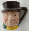 Set 6 Lancaster Character Ware Weller Hand Painted