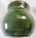 Gorgeous Miniature Stoneware Vase un-signed Hand C