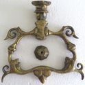 Gorgeous Huge Antique Door Knocker Heavy Solid Bra