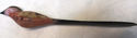 New Rare Letter Opener Hand Carved Wood Ducks Wate