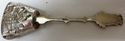 Antique Silver Souvenir Sugar Spoon Old Ornate Fig