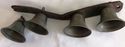 Antique Vintage Part of Horse Sleigh Bells 4 Total