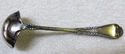 Rare Gorgeous Antique Silver Gravy Spoon Rodger Br