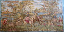 Huge Gorgeous Romantic FrenchTapestry Goblin Fabri