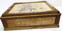 Antique Victorian Jewelry Wood Dresser Box Mirrore