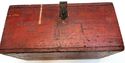 Antique 18th C Chocolate Box Original Early Paint 