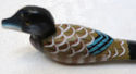 New Rare Letter Opener Hand Carved Wood Ducks Wate