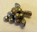 Gorgeous Vintage Mexico Mexican Grape Brooch Sterl