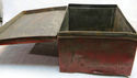 Primitive Antique Tea Storage Shop Tin Box Origina