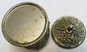 Great Ornate Dutch Silver Art Lidded Tea Caddy Box