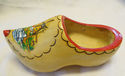 Single Holland Souvenir Carved Wooden Shoe Clog Du