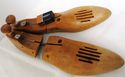 Authentic Primitive Pair Vintage Wood Cobbler Shoe