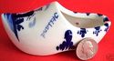 Dutch Delft Blue Clog Collectible Miniature handpa