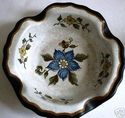 Modica Dutch Gouda Holland Pottery ashtray Flower 