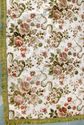 Large Ornate Vintage Italian Pink Roses Brocade Fa