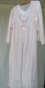 Lovely Pink Vintage VTG Night Gown Embroidered PEI