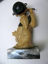 Vintage Italy Monk Figurine Simonetti on Carrara M