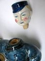 Vintage Delft Blue Bols Figural Bottle Decanter 2 