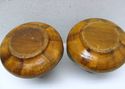 Antique H Bequet Belgium Vintage pair of vases Pai