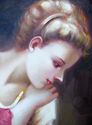 Gorgeous Huge Art Painting Canvas Portrait of a Go