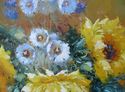 Large Art Painting Oil Canvas Still life Flower Bo