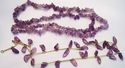 lot Vintage Necklaces of Amethyst Jewelry Nuggets 