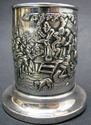 Antique Ornate Dutch Silver SPOON CUP Vintage Repo