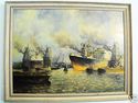 Original Artist Nautical Oil Art Painting Seascape