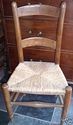 Real Primitive Antique Ladder Back Childs Chair Ru