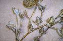 Shabby solid Wrought Iron Candelabras Branches & L