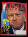 President Bill Clinton. Selection of 7 MAGAZINES.