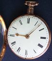 RARE Antique Gold Case Running Pocket Watch Thomas