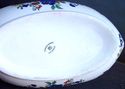 Fine Limoges France Porcelain Basket w handle Hand