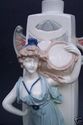 Gorgeous Antique Art Deco Girl Statue Vintage Majo