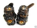 Vintage Salt Pepper Shakers Hiawath Chief Squaw Ca