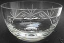 Vintage Brilliant Cut Lead CRYSTAL Serving BOWL Gl