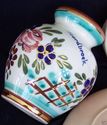 Vintage Signed Gouda Holland Deco pottery Art vase