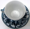 Antique 19th Century Blue White Thin Porcelain Tea