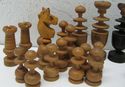 Great French Regency Style Hand carved  WOOD CHESS