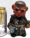 Funny VINTAGE 1960 Heico Old Drunk Monk Bobble Hea