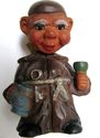 Funny VINTAGE 1960 Heico Old Drunk Monk Bobble Hea