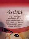 New in Box Signature Astina Polished Chrome / Whit