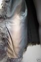 REAL Vintage Fur Coat Jacket  Curly Lamb Mink /Fox